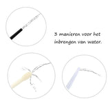 Erodit anaal douche -3 opzetstukken