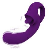 Erodit Double Sensation 2-in-1-Vibrator. USB wiederaufladbar, Rosa