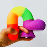 Erodit Rainbow Dildo - Pride LGBTQIA+ colors Dildo (4 sizes)