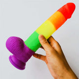 Erodit Rainbow Dildo - Pride LGBTQIA+ colors Dildo (4 sizes)