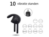 Erodit vibrierender Doppel-Penisring mit 10 verschiedenen Vibrationen