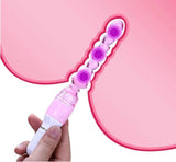 Erodit Flirting Anal Beads Dildo Vibrator, inklusive Batterien