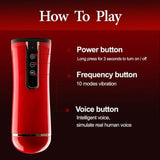 Erodit Luxe Pocket Pussy Masturbator, USB wiederaufladbar