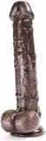 Erodit Giant Chocolate Dildo, 27 cm, including lubricant