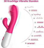Erodit Tarzan dildo vibrator Rood inclusief batterijen
