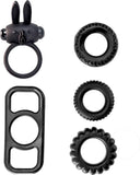 Erodit Vibrating cock ring set, including batteries