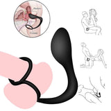Erodit Silicone butt plug cock ring