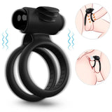 Erodit Silicone clitoris stimulating vibration cock ring
