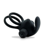 Erodit vibrierender Doppel-Penisring mit 10 verschiedenen Vibrationen